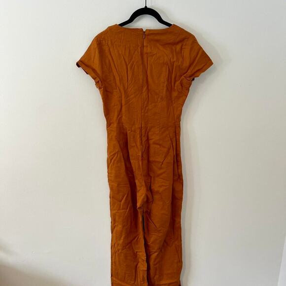 UO 70s linen jumpsuit - Picture 6 of 7